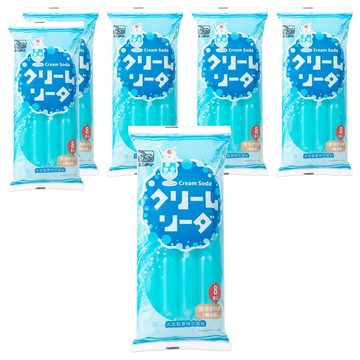 光武製菓 奶油蘇打風味飲冰棒  504ml  6包