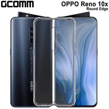 GCOMM OPPO Reno 10X 清透圓角防滑邊保護套 Round Edge