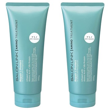 KUMANO 熊野油脂 氨基酸護髮素 氨基酸+蠶絲蛋白  300ml  2條