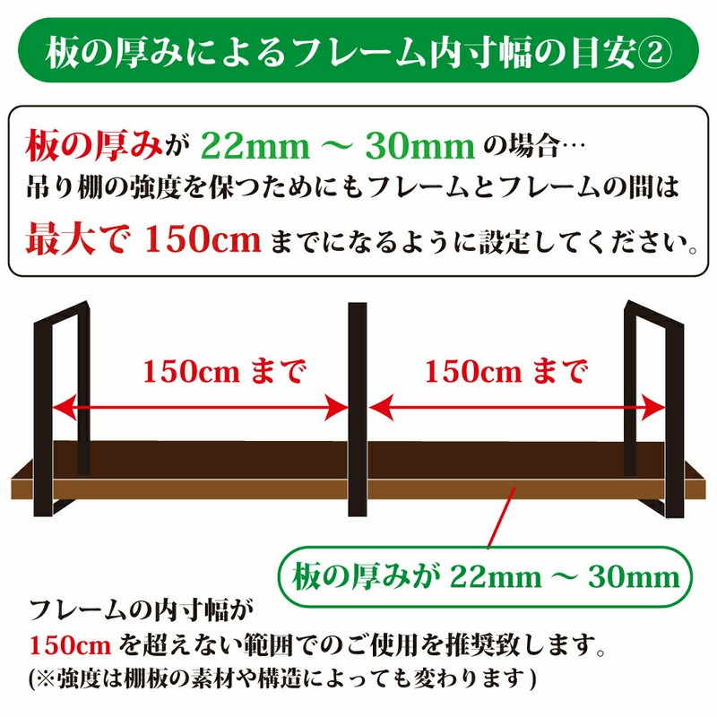 アイアン 吊り棚 おしゃれ 吊棚 DIY 天井吊り下げ 棚受け