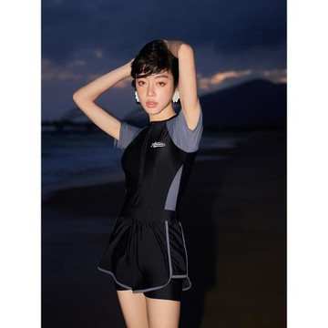 泳衣女2026新款顯瘦遮肚游泳館專用泳衣胖mm大碼保守運動溫泉泳裝