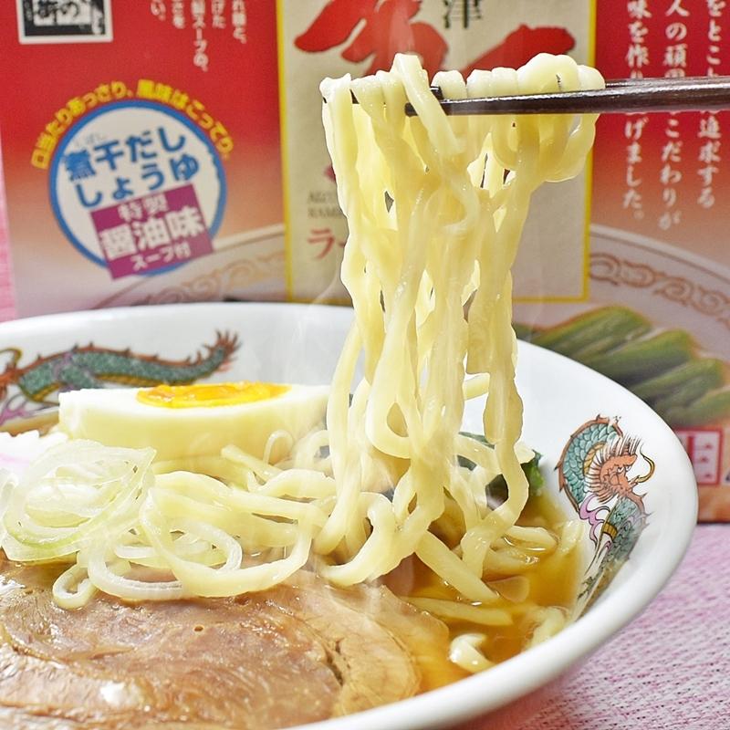 えどや 喜多方らーめん 煮干スープ味 4食 (麺・スープセット)