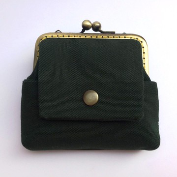 素面多用口金包