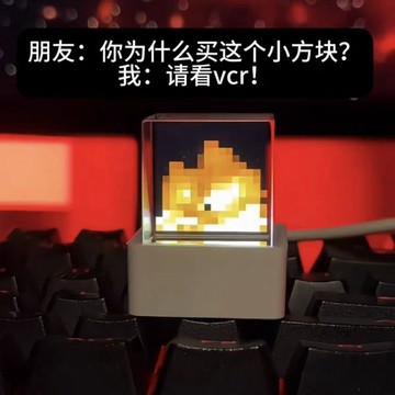 台現免運 麥塊天氣時鐘 擺件 Geek Magic辦公桌面多功能顯示器 炫酷擺件 交換禮物 送男生禮物