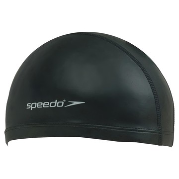 Speedo Boom Ultra Pace 成人合成泳帽  F  灰黑色  1個