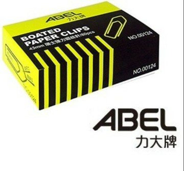 力大 00124 瑞士強力迴紋針 (43MM，80入/盒)【APP滿額下單4%點數(單一帳號最高1000點)】7/31止