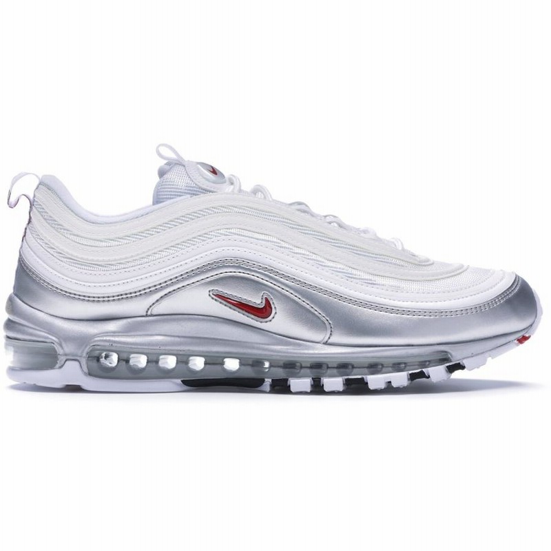 Nike air max 97 white varsity red online