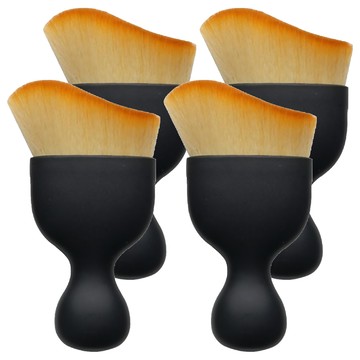 Ollic 超微細細節清潔刷  4個  黑色握柄