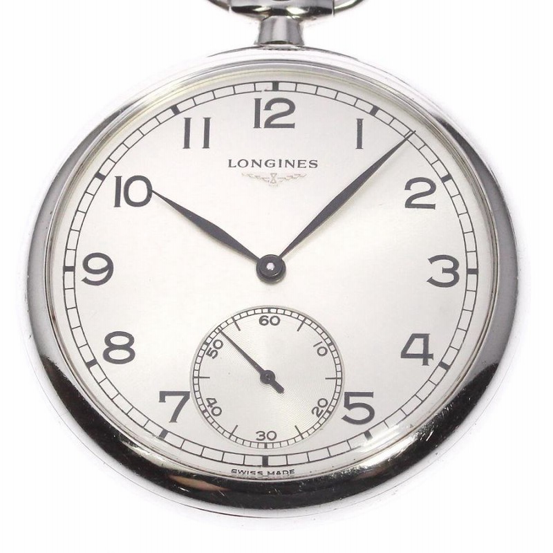 ロンジン LONGINES 懐中時計 cal.L878.4 スモールセコンド 手 ロンジン LONGINES 懐中時計 cal.L878.4 スモールセコンド 手