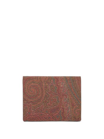 ETRO - paisley-print wallet - women - Cotton/Nylon/Polyester - One Size - Multicolour