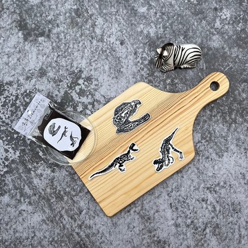 防水貼紙-恐龍化石系列