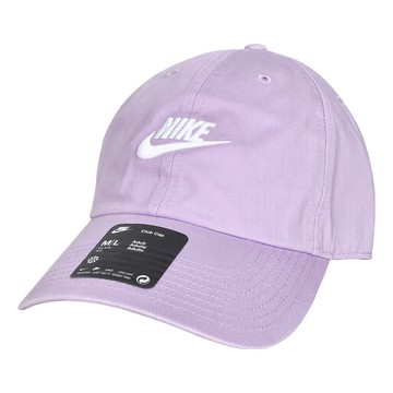 NIKE 耐吉 運動帽 FB5368-511  M/L  馬卡龍紫 + 白色  1個