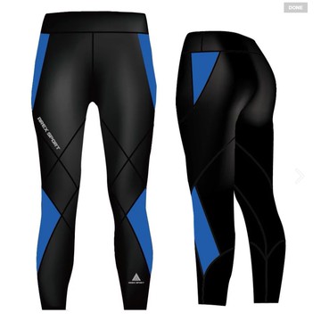 【AREXSPORT台灣製 】AS-9389  壓縮褲 壓力褲 登山褲 雙層萊卡女款加強極致重壓縮褲 台灣製 XS-L