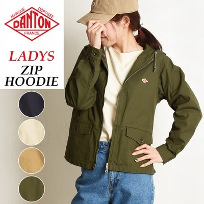22春夏新作 ダントン Danton Zipフーディー ジャケット レディース フード付き 春服 春アウター Dt A0109tdu 通販 Lineポイント最大0 5 Get Lineショッピング