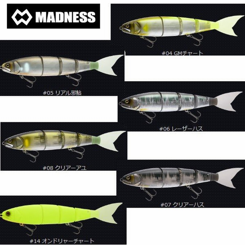 Madness マドネス バラム 245 疑似餌 釣り フィッシング ルアー Joint Big Bait ビックベイト ジャイアントベイト 魔力の継承 エイトトラップ 通販 Lineポイント最大get Lineショッピング