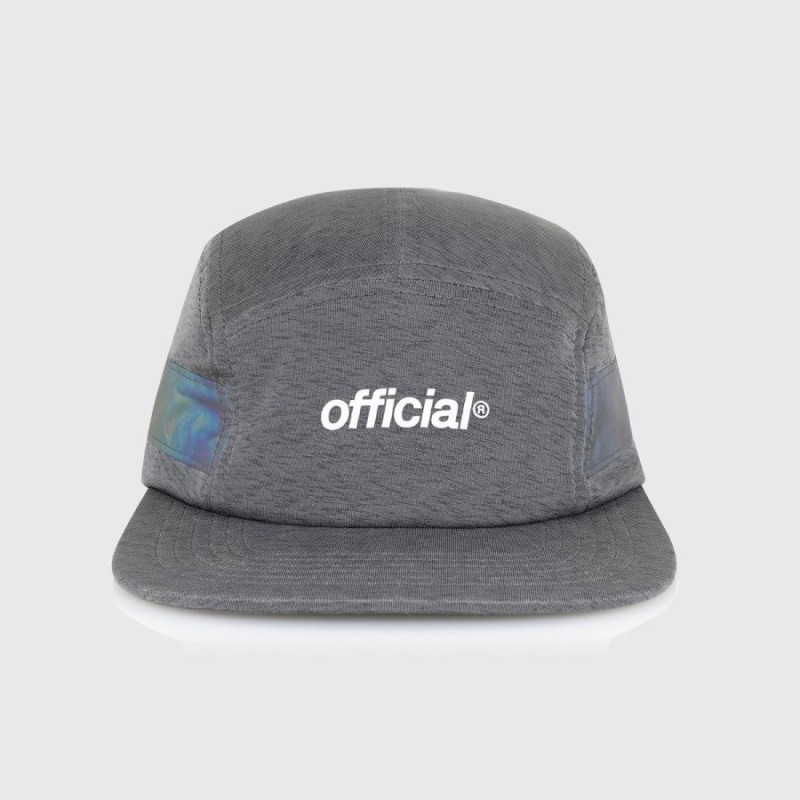 Tech Mission 5 Panel Camper Hat Black