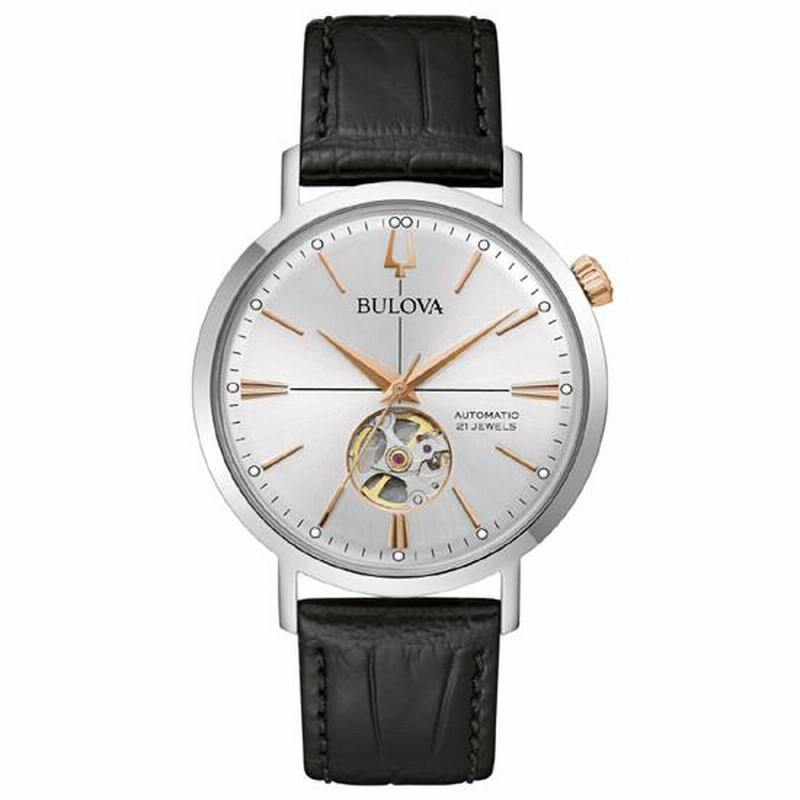BULOVA ブローバ クラシック コレクション 自動巻き メンズ腕時計 