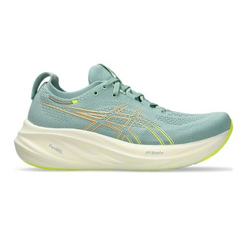 ASICS 亞瑟士 女款 GEL-NIMBUS(W) 慢跑鞋 1012B601-301  24.5cm  綠色