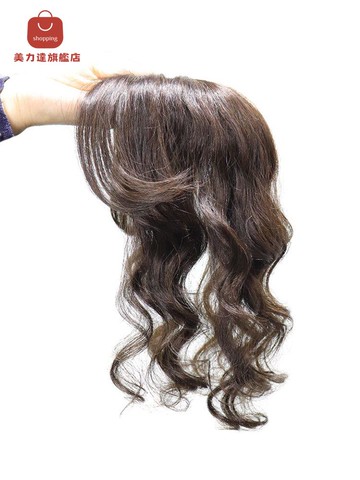免運/公司貨 假髮 假發片大波浪大卷假發真頭發頭頂女水波紋發頂蓬松遮蓋白發補發塊 可開發票 全館五折 工廠現貨直銷 新品特價 d1115