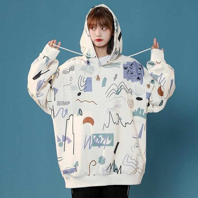 2色 2種類 レディース トップス パーカー フーディー オーバーサイズ メンズライク 裏起毛 ラフ 楽ちん ストリート系 こなれ感 きれいめ 大人っぽい 通販 Lineポイント最大0 5 Get Lineショッピング