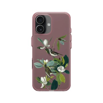 iPhone 17 Clear (相機按鈕) 晶醺玫 - The British Library - 美洲鳥譜 ‧ 歌鶲