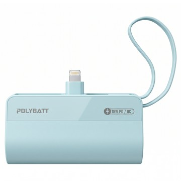 POLYBATT 直插式行動電源  PB5000  薄荷綠