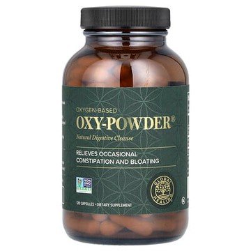 Global Healing, Oxygen-Based Oxy-Powder，120 粒膠囊