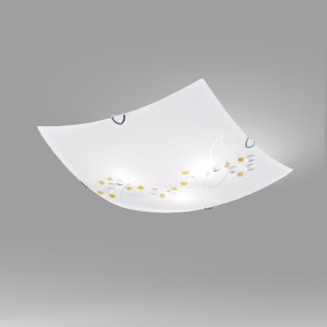 E27X5X3 玻璃造型吸頂燈 F37-21-92743、92744