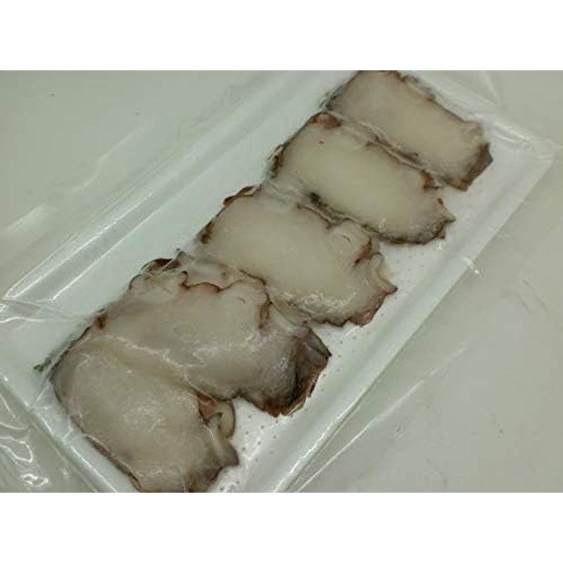 寿司総合卸売スシックス使いやすい 10枚タイプ 寿司ネタ 生たこスライス 5ｇ×10枚 すしねた 真蛸 まだこ のせるだけ 海鮮丼