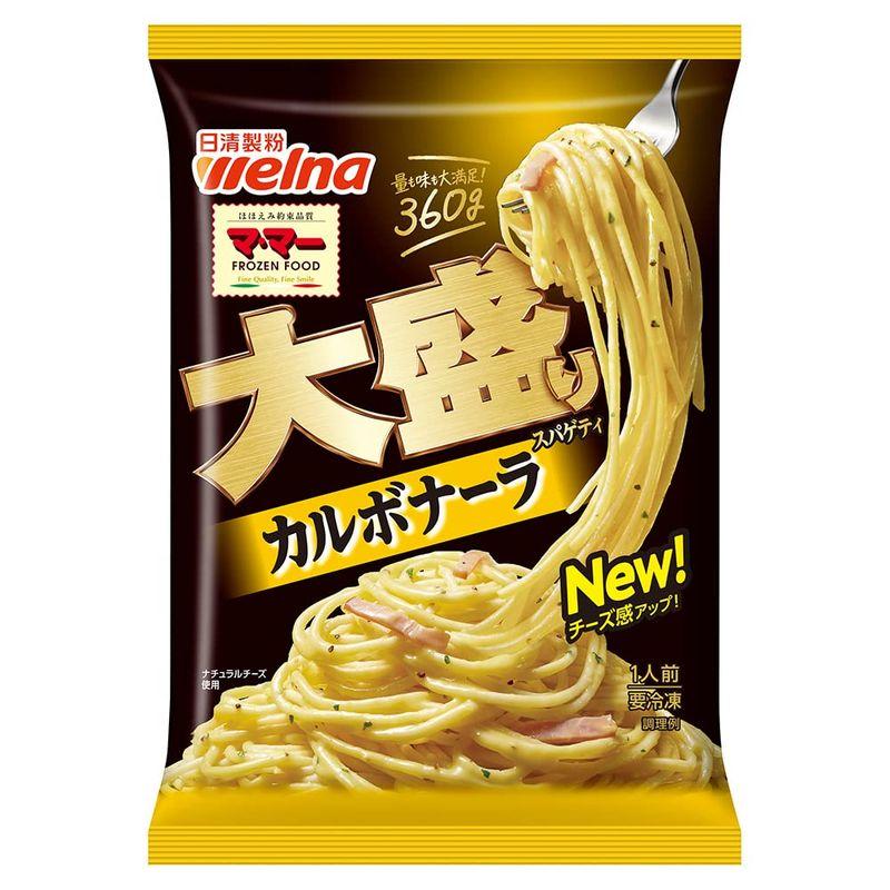 冷凍食品 マ・マー 大盛りスパゲティ カルボナーラ 360g×7個