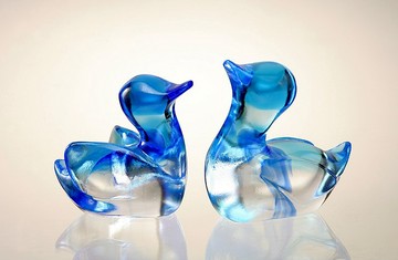 神采奕奕The energetic duck-小鴨造型琉璃