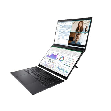ASUS Zenbook Duo OLED UX8406CA-0042I285H 觸控 AI筆電 (CU9-285H/16G/4TB SSD/WIN11/14)特仕
