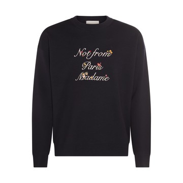 Drole De Monsieur - Navy Wool Jumper