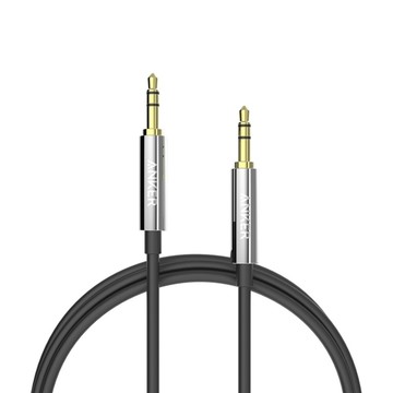 Anker 美國黑色Premium 3.5mm耳機孔AUX-IN音源線A7123011(長1.2米即120公分)