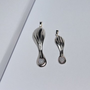 999純銀 飛行種子墜