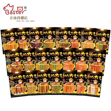 【6入組】Baster巴絲特-寵物大亨 80-150g 台灣製作 適口性極佳 第二件贈送寵物玩具*1包