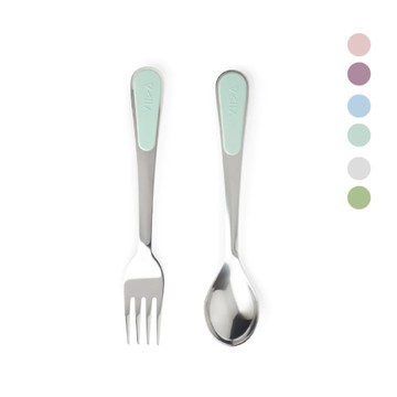 台灣 VIIDA 不鏽鋼隨行餐具-多色可選 (湯匙/叉子)