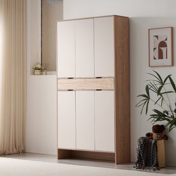 MUNA家居  佩芮3.3X6.6尺高鞋櫃/AB-02   100X35X196.5cm