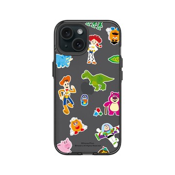iPhone 15 Clear 酷墨灰 - 迪士尼-玩具總動員 Toy Story - Sticker