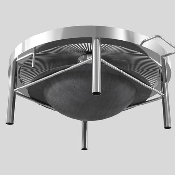 公司貨 可開票 超低價 免運 不銹鋼無煙燒烤架野炊家用木炭烤火盆戶外小型加厚新款燒烤架