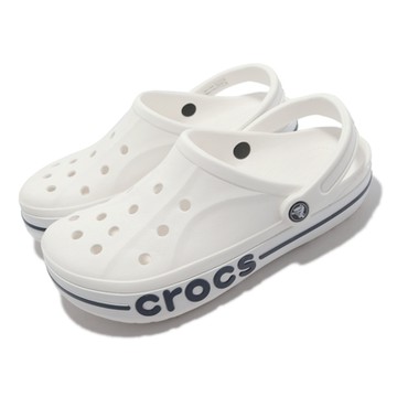Crocs 涼拖鞋 Bayaband Clog 男鞋 女鞋 白 洞洞鞋 布希鞋 情侶鞋 205089126