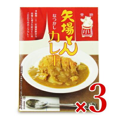 カレー レトルトカレー レトルト食品 矢場とん なつかしカレー レトルト 200g × 3箱