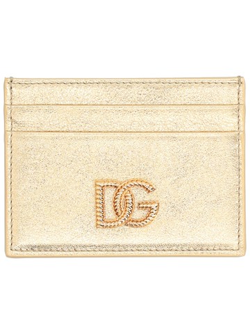 dolce & gabbana leather card holder