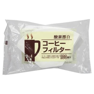 日本KANAE 梯型漂白102濾紙400枚入
