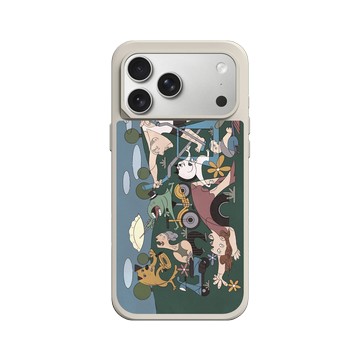 iPhone 17 Pro Max SolidX 貝殼灰 - 怪奇事物所 Incrediville - 公園裡的格爾尼卡