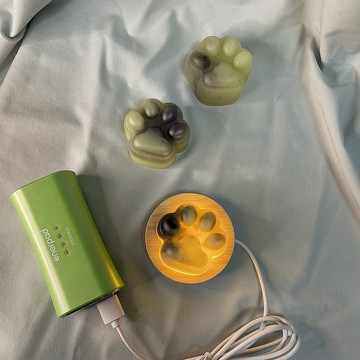 貓肉球月相小夜燈 貓掌小夜燈 肉球小夜燈 貓肉球月亮小夜燈