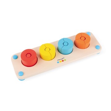 法國Janod - 小小STEAM系列-等分板(福利品出清/盒損)