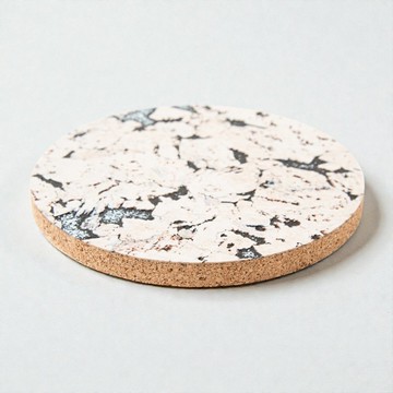 軟木鍋墊 (Marble Black)
