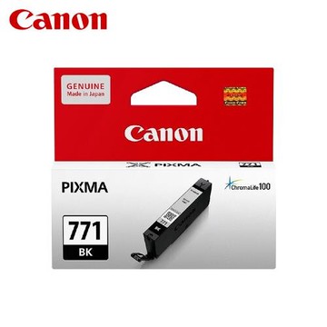 canon cli-771 bk 黑色 原廠墨水匣 cli771 適mg5770 mg6870