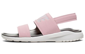 WMNS NIKE TANJUN SANDAL ALPHABET SPORTS SANDALS PINK